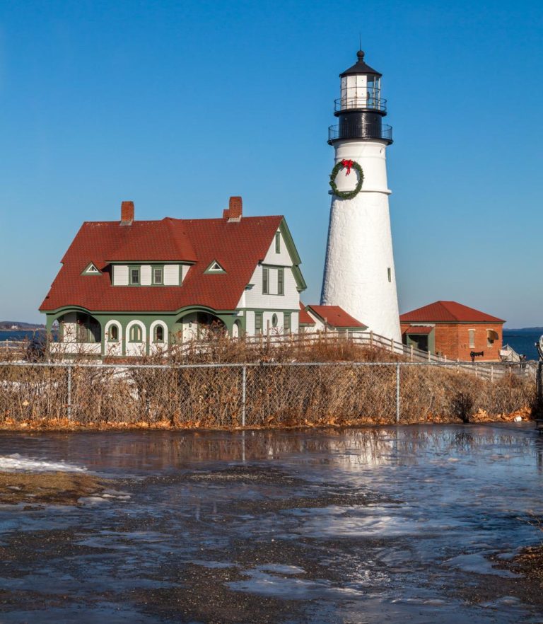 Portland Head Light Maine photo by Paul VanDerWerf 768x882