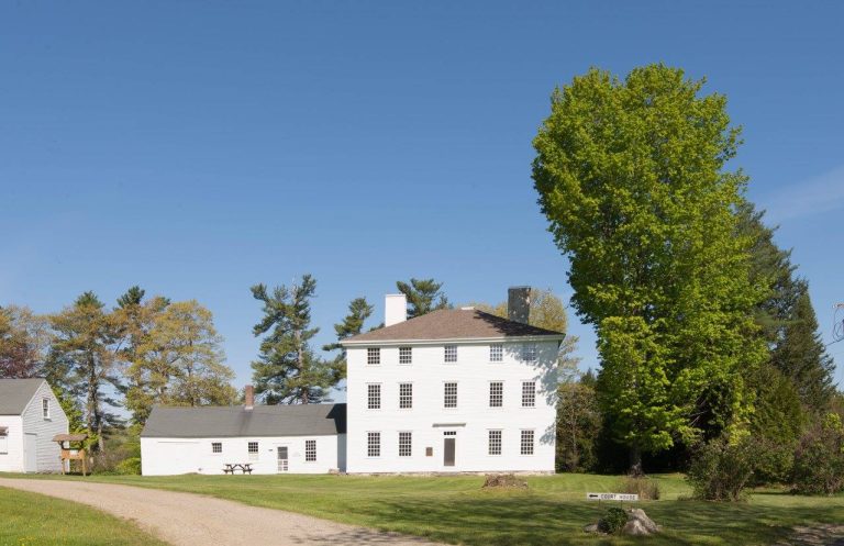 Pownalborough Court House Museum exterior 2. Photo credit Facebook 768x497