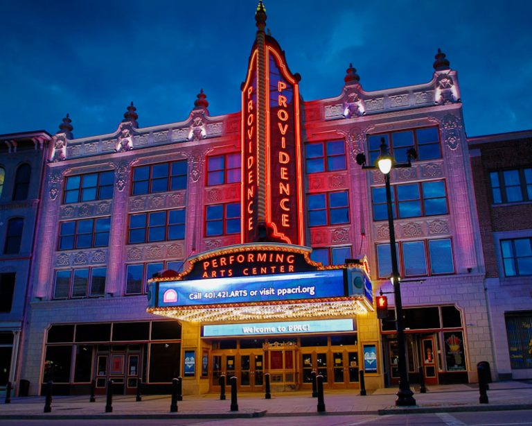 Providence Performing Arts Center exterior. Photo credit Facebook 768x614