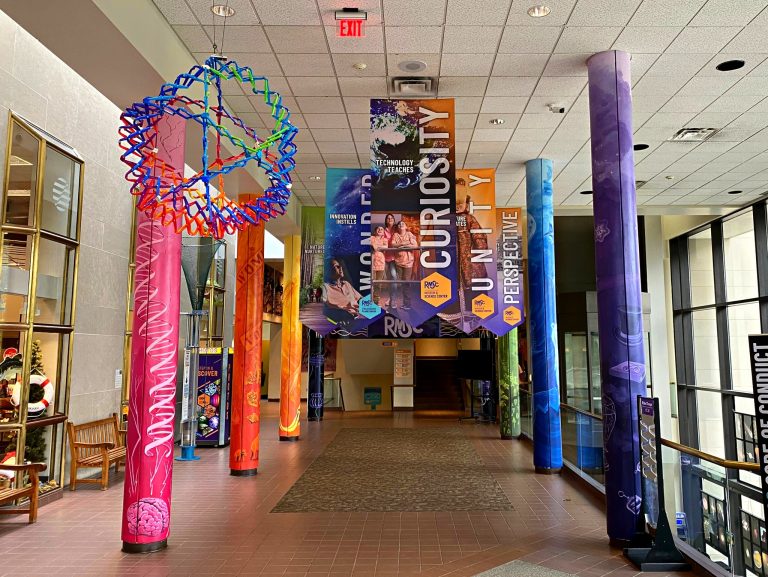 Rochester Museum Science Center enterance. Photo credit Facebook 768x577