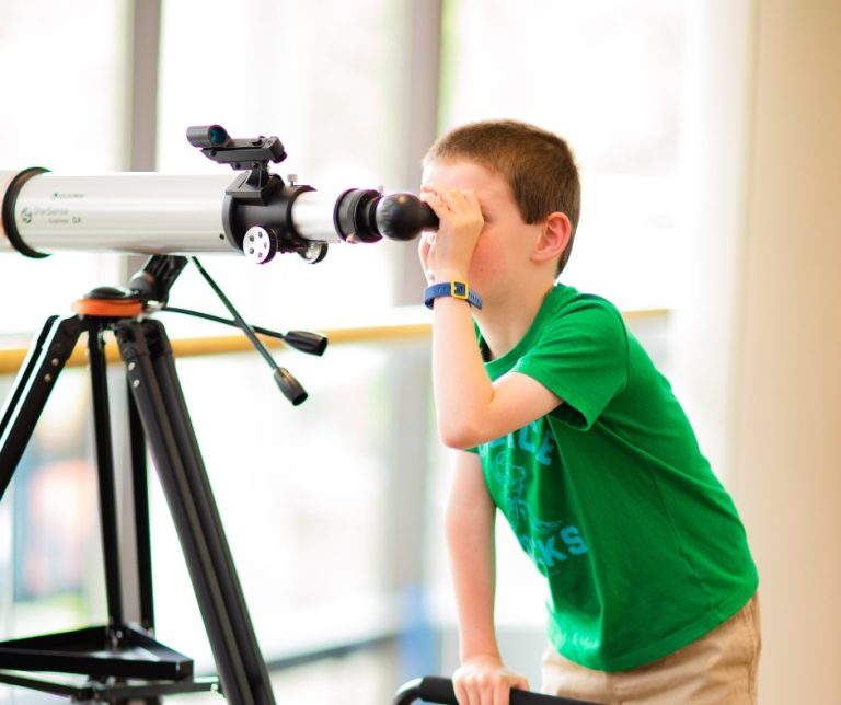 Rochester Museum Science Center telescope. Photo credit Facebook 768x644