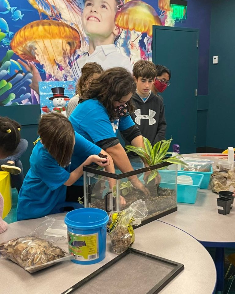 SEA LIFE Aquarium New Jersey hands on science. Photo credit Facebook 768x960