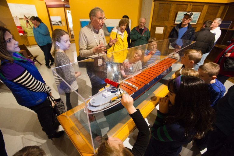 St. Catharines Museum Welland Canals Centre indoor exhibit 2. Photo credit Facebook 768x513