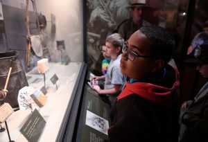 Students in Gettysburg Museum of the American Civil War