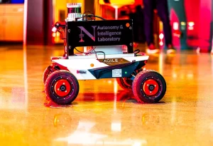 Real Life Field Trips - Northeastern University - STEM experiences on campus include robotics and technology. Photo credit Northeastern University Facebook