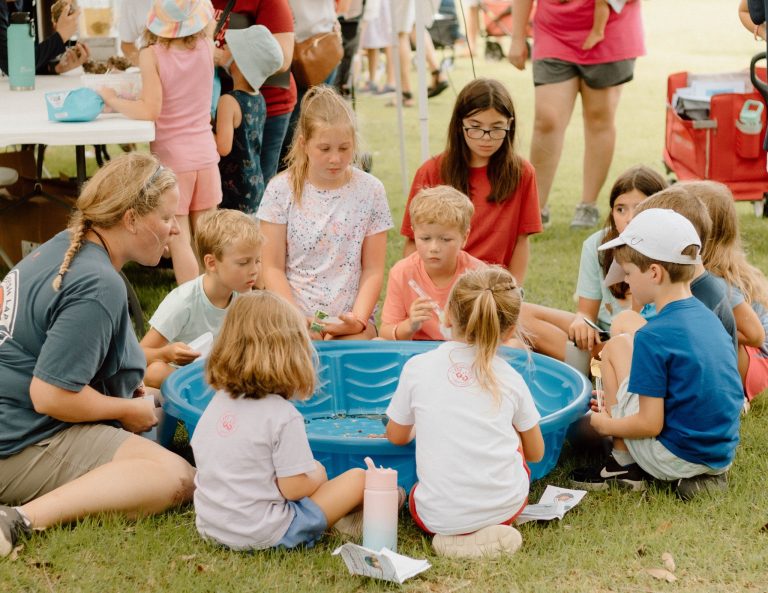 Bellingrath Gardens Home Kids Gulf Discovery Day 2023. Photo credit Bellingrath Gardens Home Facebook 768x593