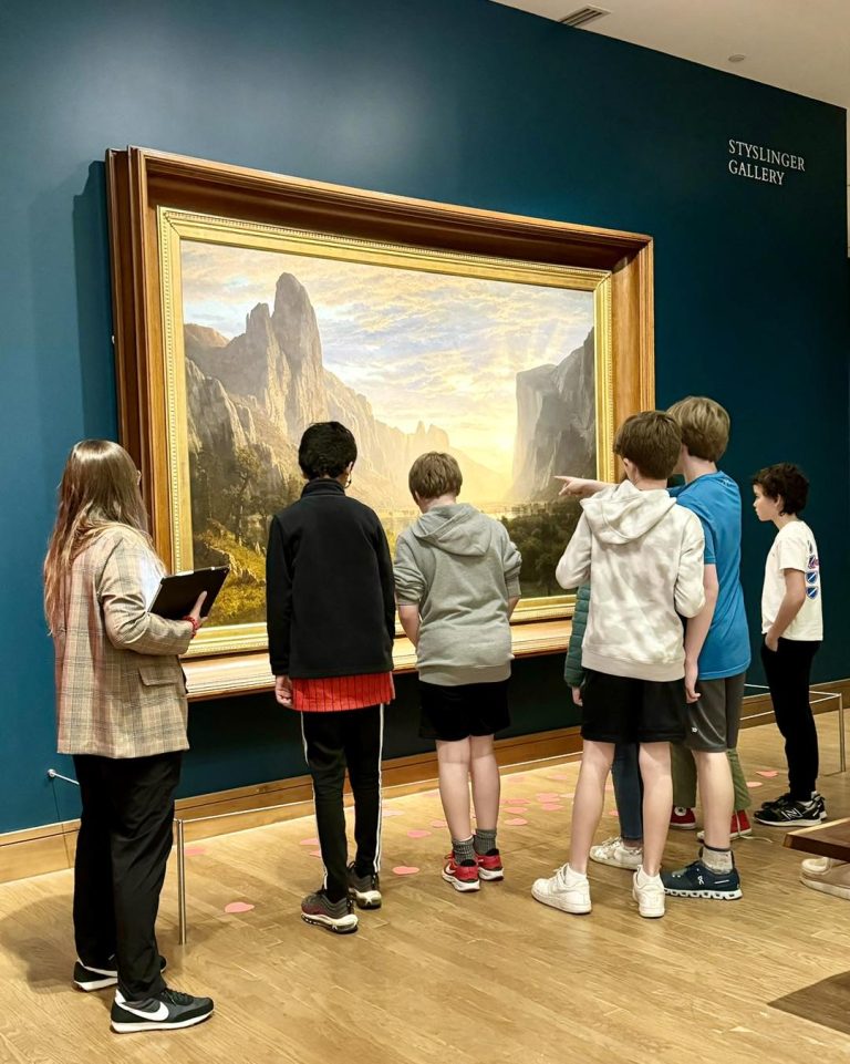 Birmingham Museum of Art offering educational tours and workshops. Photo credit Birmingham Museum of Art Facebook 768x961