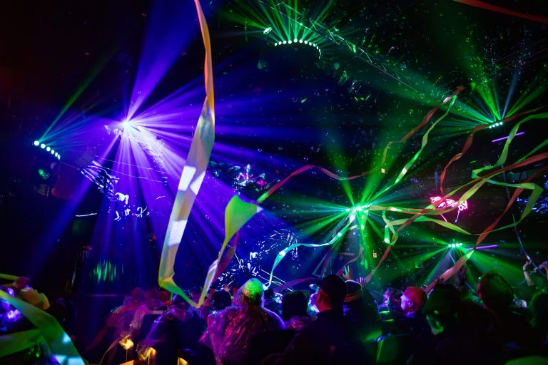 Blue Man Group performance. Photo credit Blue Man Group Facebook 768x512