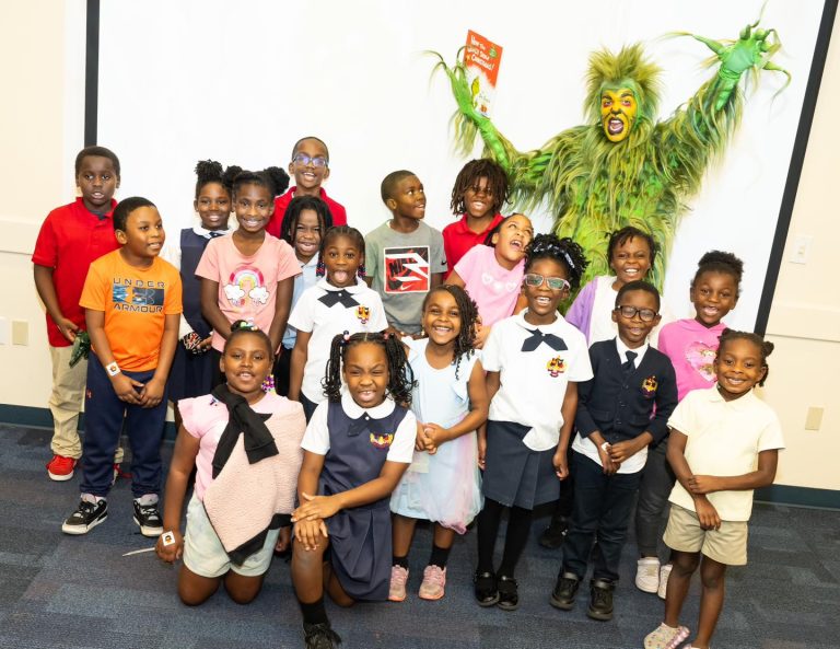 Broward Center for the Performing Arts How the Grinch Stole Christmas Musical. Photo credit Broward Center for the Performing Arts Facebook 768x593