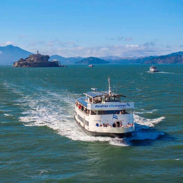 City Experiences by Hornblower trip to Alcatraz in California. Photo credit City Experiences Facebook 768x768