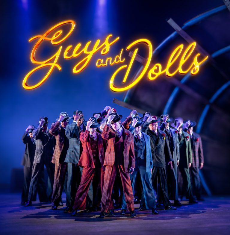 Drury Lane Guys and Dolls performance. Photo credit Brett Beiner via Drury Lane Facebook 768x785
