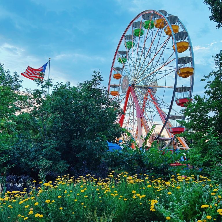 Elitch Gardens Ferris Wheel. Photo credit Elitch Gardens Facebook 768x768