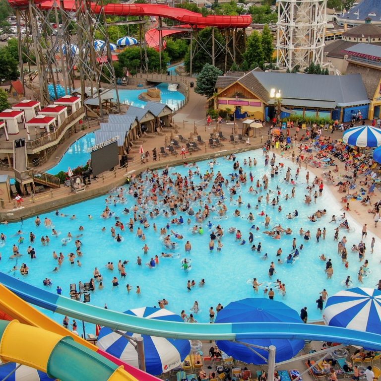 Elitch Gardens enjoy the beach with your group. Photo credit Elitch Gardens Facebook 768x768