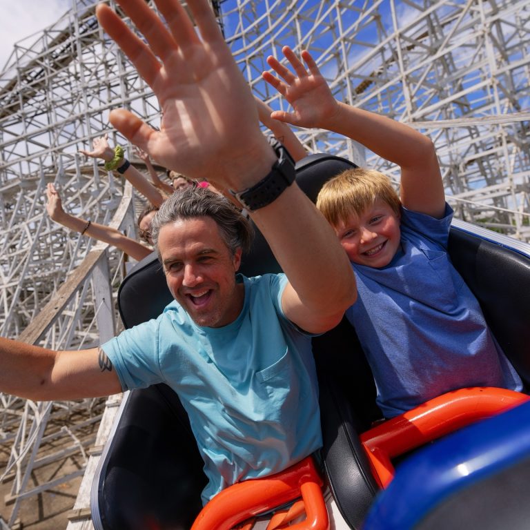 Elitch Gardens rollercoaster fun. Photo credit Elitch Gardens Facebook 768x768