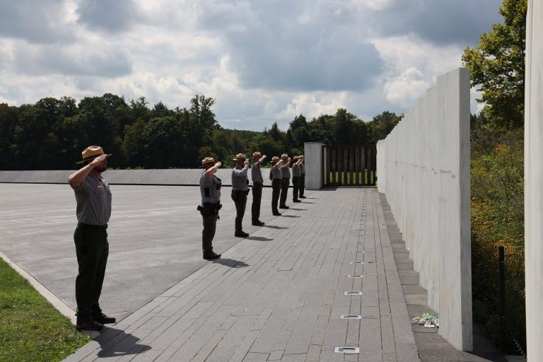 Flight 93 National Memorial honoring those lost. Photo credit Flight 93 National Memorial Facebook 768x512