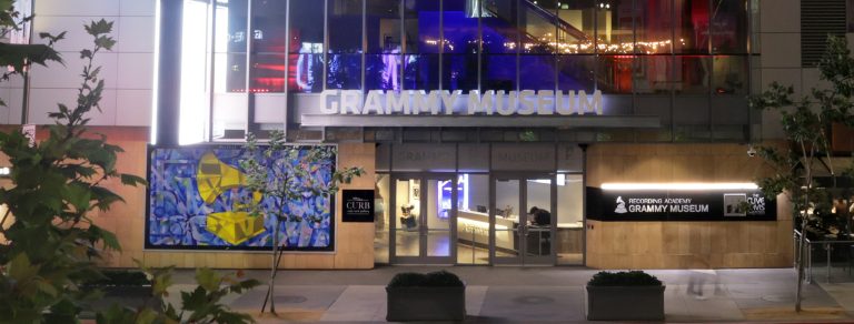 GRAMMY Museum Exterior view. Photo credit GRAMMY Museum Facebook 768x292