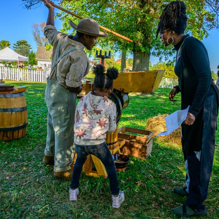 Hampton National Historic Site demonstration. Photo credit Facebook 768x768
