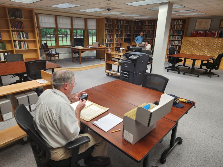 Herbert Hoover Presidential Library and Museum research room. Photo credit Herbert Hoover Presidential Library and Museum Facebook 768x576