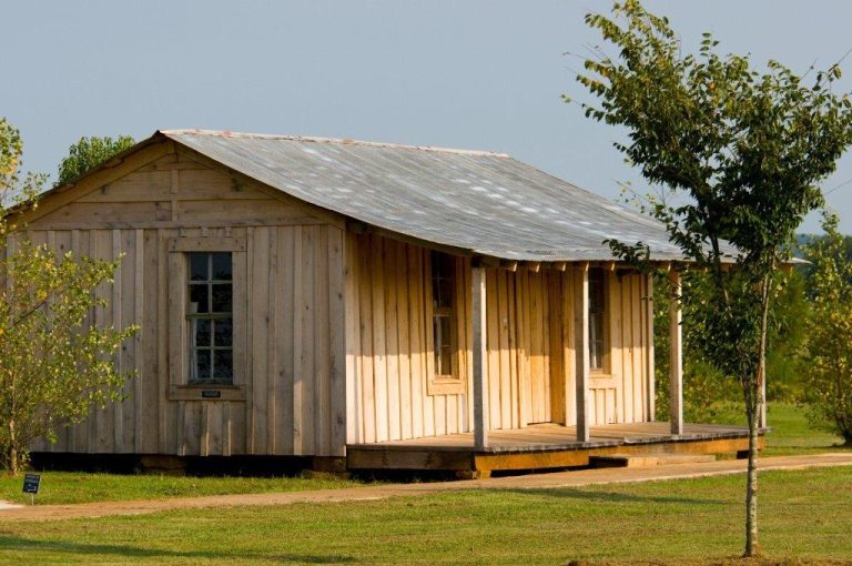 Jesse Owens Museum Jesse Owens birth home replica. Photo credit Jesse Owens Museum Facebook 768x510