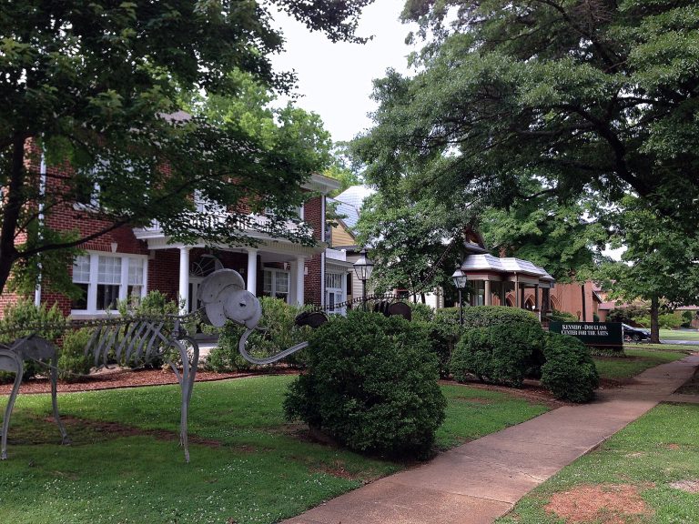 Kennedy Douglass Center for the Arts exterior view 2. Photo credit Kennedy Douglass Center for the Arts Facebook 768x576