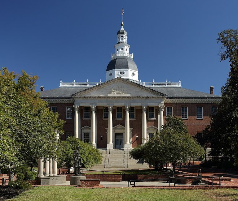 Maryland State House Martin Falbisoner CC BY SA 3.0 768x650