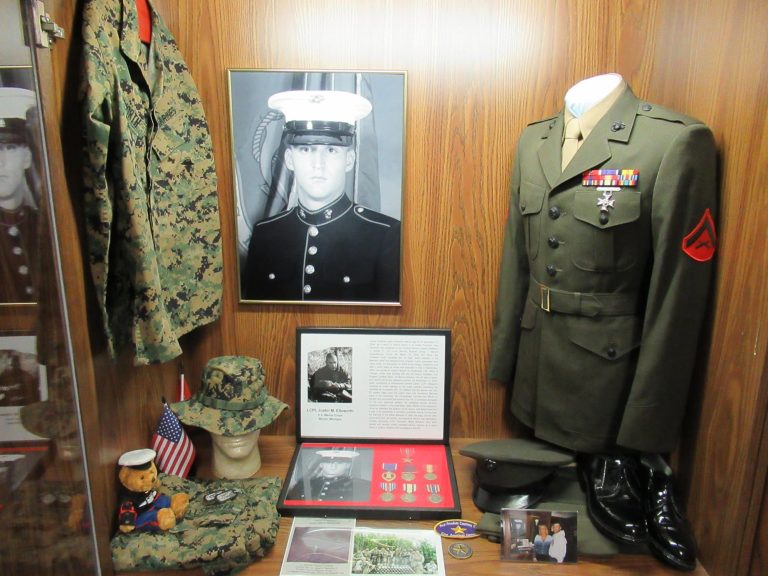 Michigan Heroes Museum honoring heroes. Photo credit Michigan Heroes Museum Facebook 768x576