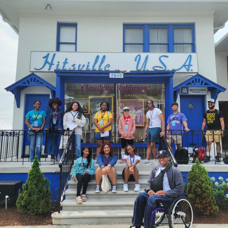 Motown Museum The Lyric Project for students to write Motown music. Photo credit Motown Museum Facebook 768x768