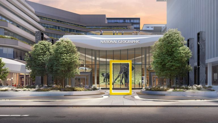 National Geographic Museum of Exploration exterior coming 2026. Photo credit National Geographic Museum Facebook 768x432