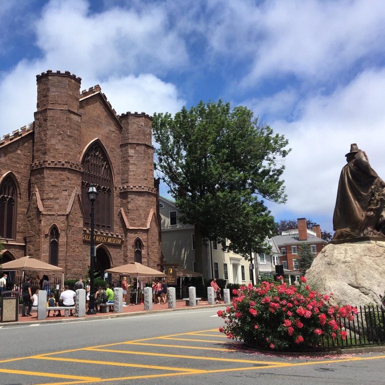 Salem Witch Museum exterior view. Photo credit Salem Witch Museum Facebook 768x768