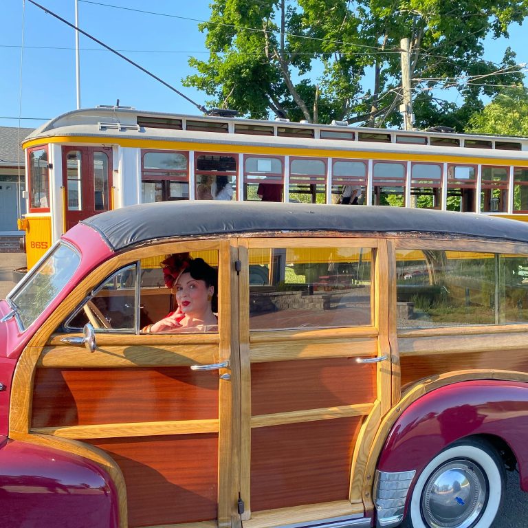 Shore Line Trolley Museum blast from the past. Photo credit The Shore Line Trolley Museum Facebook 768x768