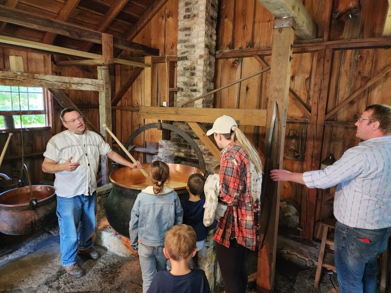 Swiss Historical Village Museum Harvest Fest. Photo credit Swiss Historical Village Museum Facebook 768x576