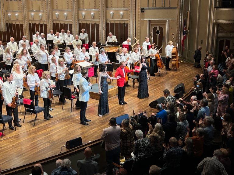 The Cleveland Pops Orchestra Opening concert. Photo credit The Cleveland Pops Orchestra Facebook 768x576