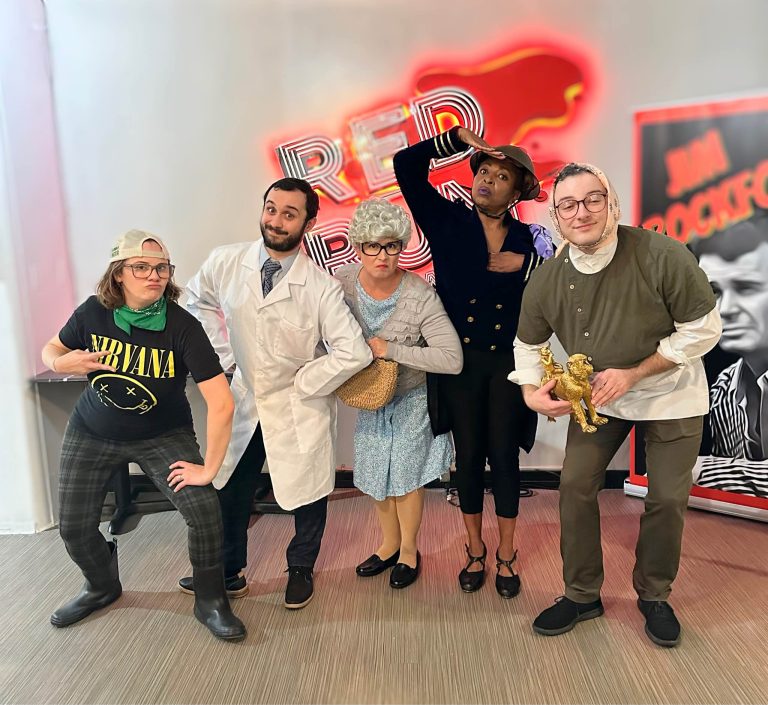 Without A Cue Productions And Then They Were Dead show. Photo credit Without A Cue Productions LLC Facebook 768x705