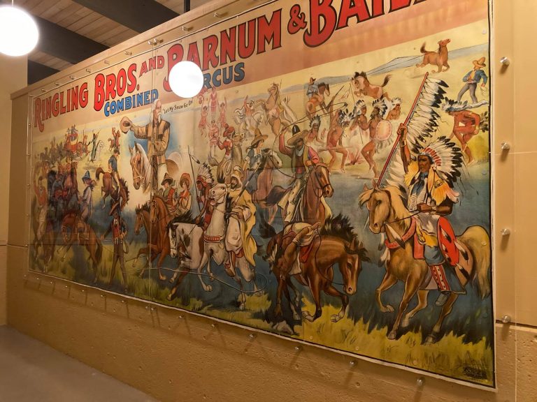 Buffalo Bill Museum and Grave art display. Photo credit Buffalo Bill Museum and Grave Facebook 768x576