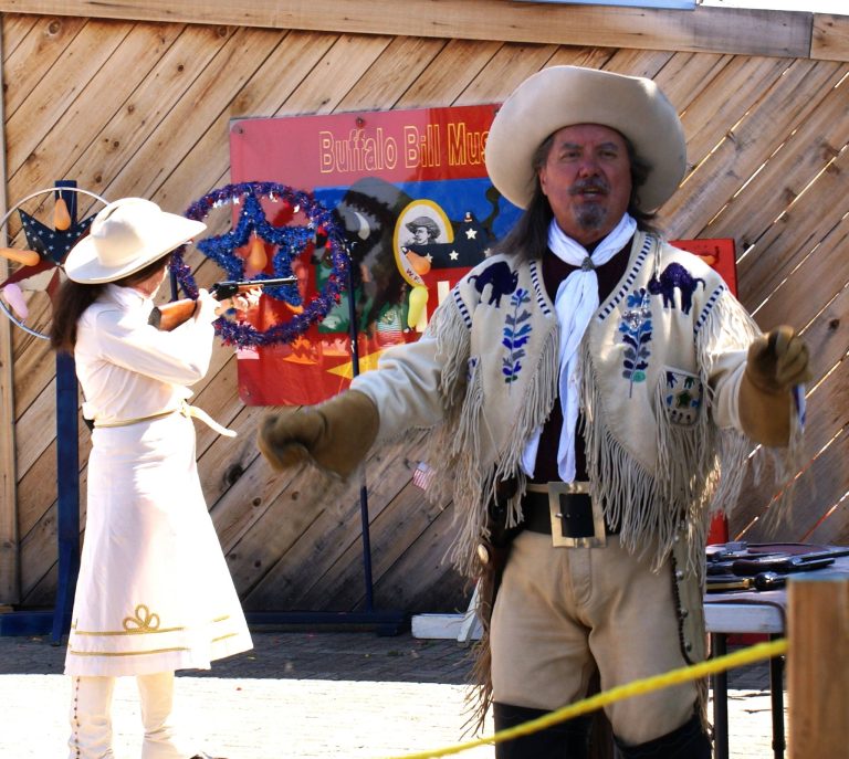 Buffalo Bill Museum and Grave historic demonstrations. Photo credit Buffalo Bill Museum and Grave Facebook 768x687