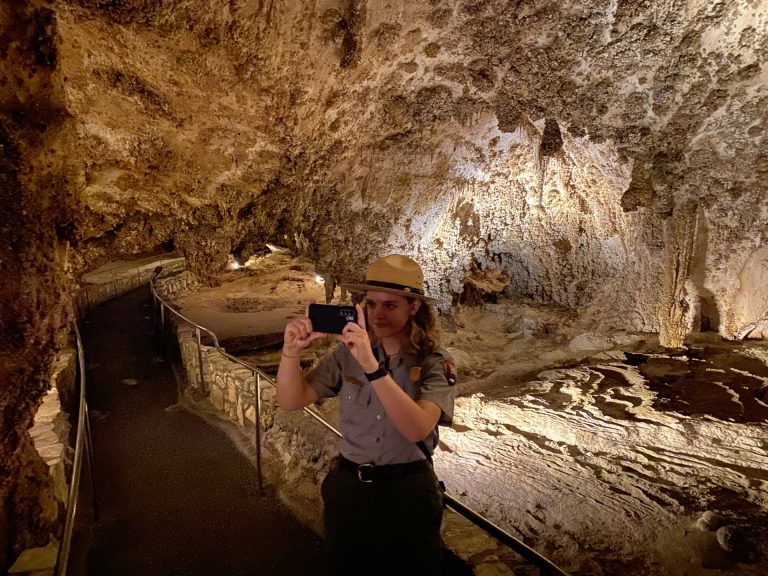 Carlsbad Caverns National Park inside the caves. Photo credit NPS J. Ward 768x576