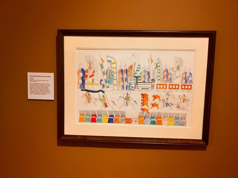 National Cowboy Western Heritage Museum visual art at the museum. Photo credit National Cowboy Western Heritage Museum Facebook 768x576