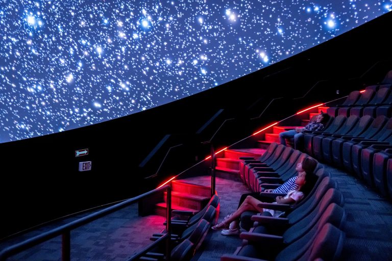 New Mexico Museum of Natural History Science planetarium. Photo credit New Mexico Museum of Natural History Science 768x512