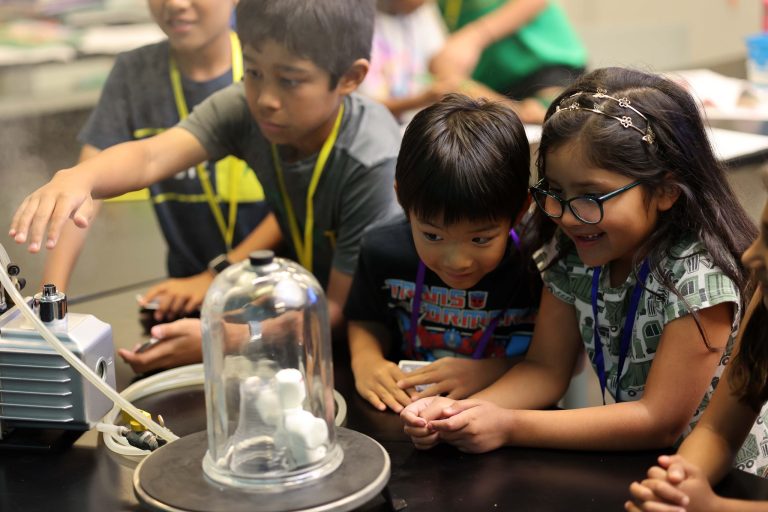 Perot Museum of Nature and Science summer camp for kids. Photo credit Perot Museum Facebook 768x512