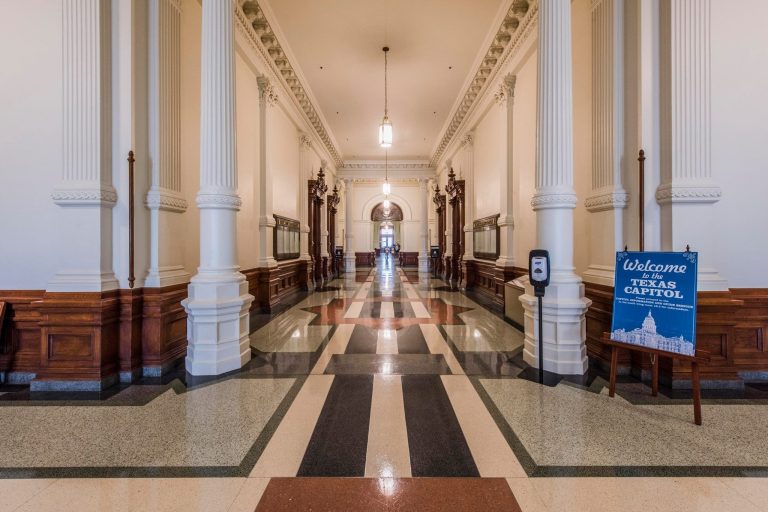 Texas State Capitol welcome to the Capitol. Photo credit Texas State Capitol Facebook 768x512