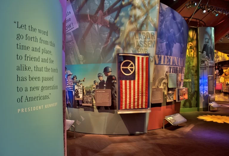 The Museum at Bethel Woods Exhibit View 768x525