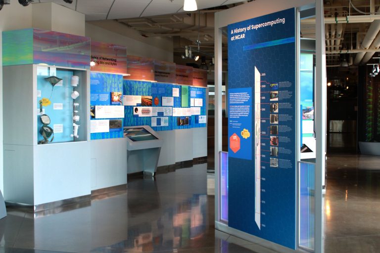 The National Center for Atmospheric Research NCAR indoor exhibits 2. Photo credit NSF NCAR UCAR Facebook 768x512