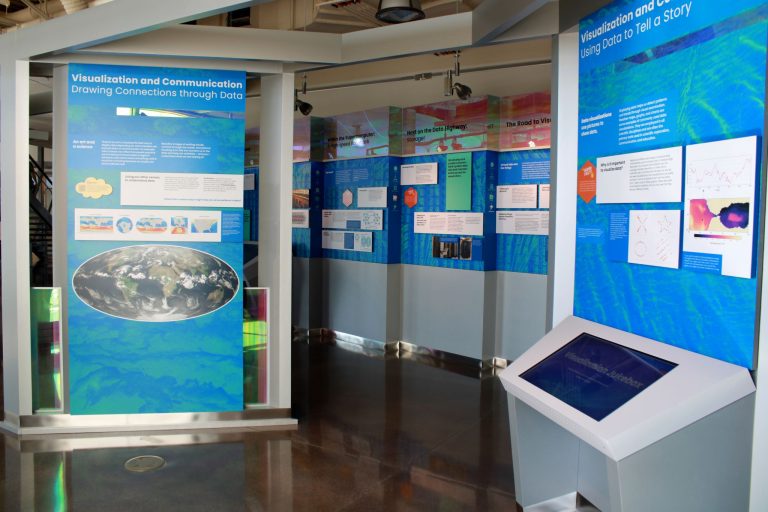 The National Center for Atmospheric Research NCAR indoor exhibits. Photo credit NSF NCAR UCAR Facebook 768x512