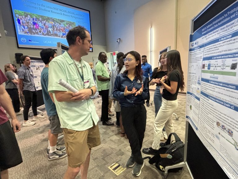 The National Center for Atmospheric Research NCAR leraning about atmospheric science. Photo credit NSF NCAR UCAR Facebook 768x576