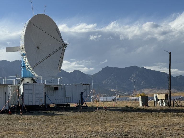 The National Center for Atmospheric Research NCAR weather instruments outside. Photo credit NSF NCAR UCAR Facebook 768x576