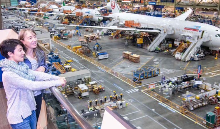 Boeing Future of Flight Aviation Center Boeing Factory Tour website 5 768x451