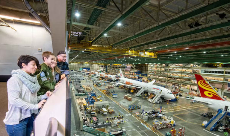 Boeing Future of Flight Aviation Center Boeing Factory Tour website 6 768x455
