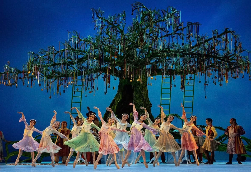 American Ballet Theatre's 𝘛𝘩𝘦 𝘞𝘪𝘯𝘵𝘦𝘳’𝘴 𝘛𝘢𝘭𝘦 at the Kennedy Center's Opera House. Credit The Kennedy Center Facebook