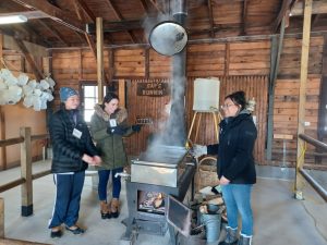  Five Rivers makes maple syrup.