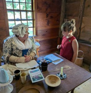 Interactive learning opportunities at the Ethan Allen Homestead.
